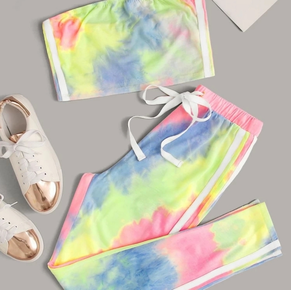 2 Piece Tie-Dye Set